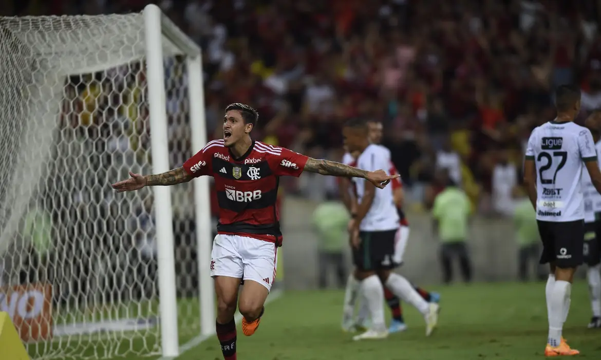 A maior goleada aplicada pelo Flamengo em 2023 foi pra cima do Maringá pelo jogo de volta da terceira fase da Copa do Brasil, vencendo por 8 a 2