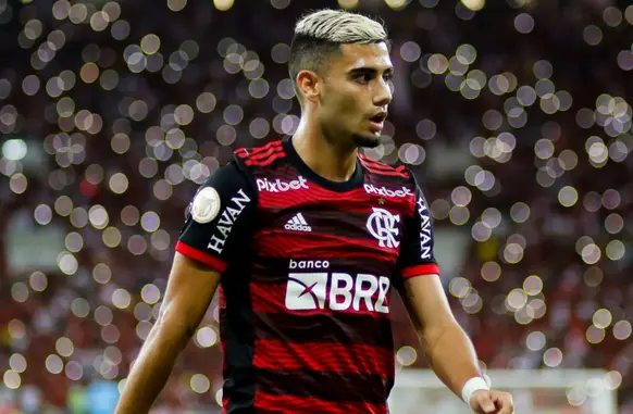 Andreas Pereira participou da vitória na Libertadores de 2022 (Foto: Gilvan de Souza / Flamengo)