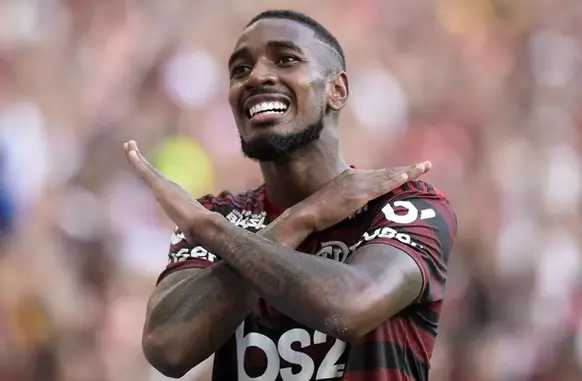 Coringa marcou o gol do Flamengo na vitória sobre o Vasco e foi bastante elogiado pelo técnico Tite na coletiva (Foto: ANDRÉ MOURÃO)