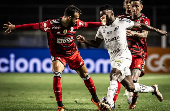 Flamengo e Santos se encontram novamente nesta quarta-feira (1) (Foto: Raul Baretta/ Santos FC)