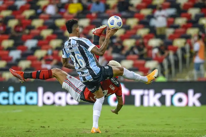 Flamengo x Gêmio em campo