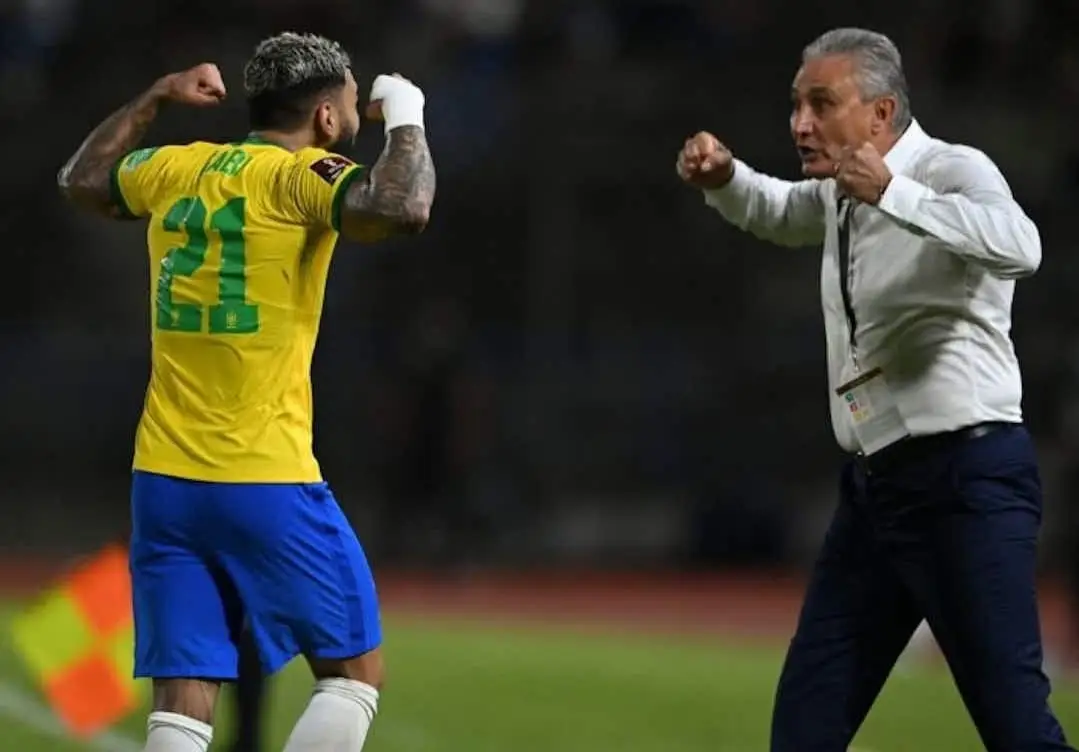 Gabigol participou das eliminatórias em 2022, mas não foi convocado por Tite para a Copa do Mundo de 2022