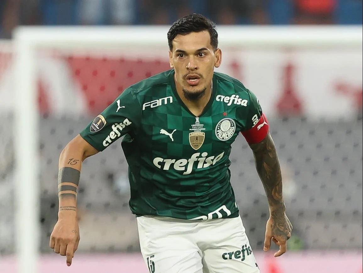 Gustavo Gómez em jogo do Palmeiras