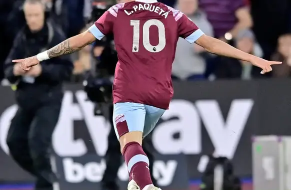 Paquetá é o camisa 10 do clube inglês (Foto: Divulgação / West ham)