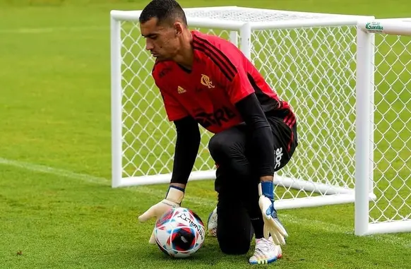 Santos chegou ao Flamengo sob expectativa, mas não entregou o que se esperava dele (Foto: Reprodução/ Instagram)