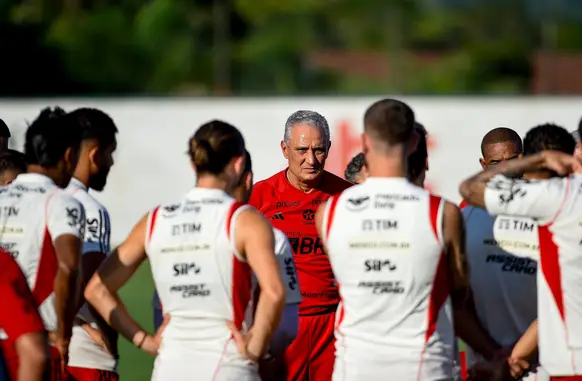 Tite tem primeiro treino a frente do Flamengo nesta quarta-feira, 11 de outubro (Foto: Marcelo Cortes/ Flamengo)