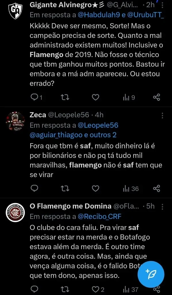 Torcedores opinam sobre a direção que Flamengo vai tomar