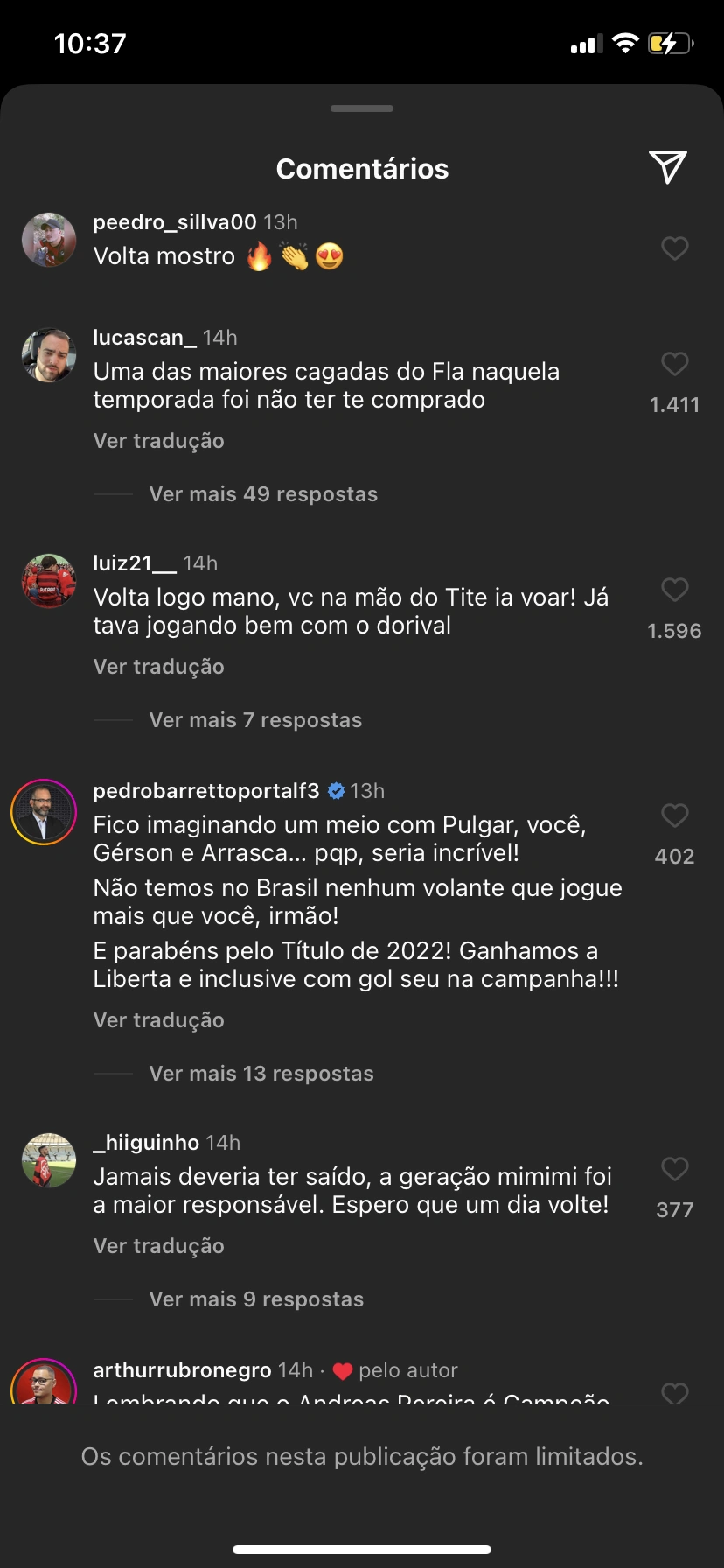 Torcedores pedem a volta do jogador