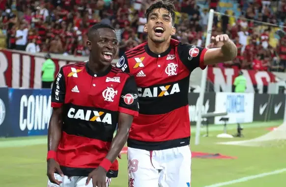 Vini Jr. e Paquetá foram vendidos em 2018 e vêm fazendo jogos brilhantes por seus clubes, principalmente Vinicius Júnior, que é o principal jogador do Real Madrid (Foto: Reprodução)