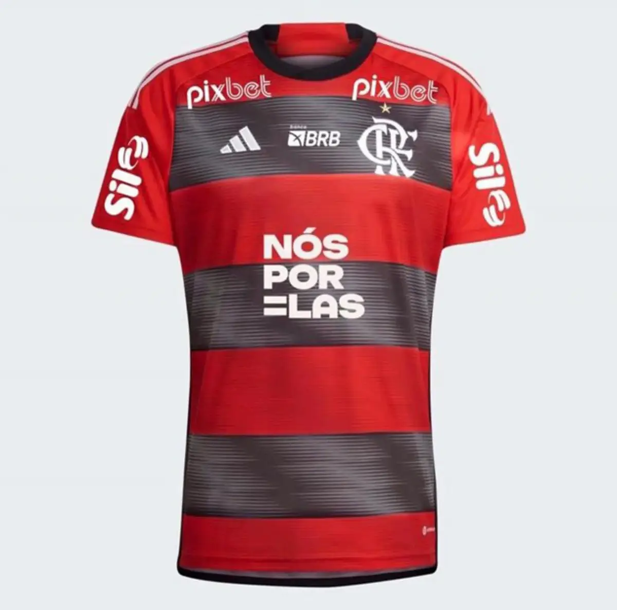 Camisa que será usada pelo Flamengo na partida contra o Palmeiras