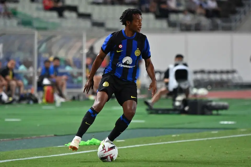 Colombiano Juan Cuadrado, de 35 anos, defende a Inter de Milão e tem passagens pelo Chelsea, Juventus e Lecce