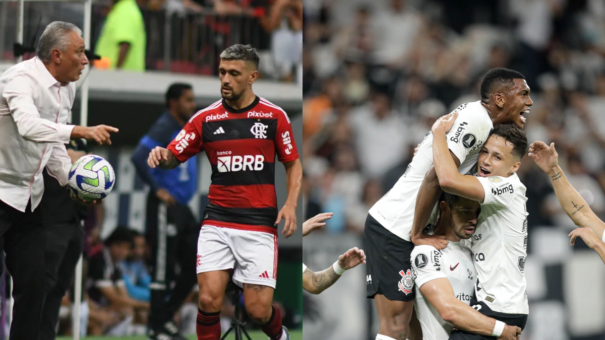 Corinthians e Flamengo têm compromissos fora de casa neste domingo