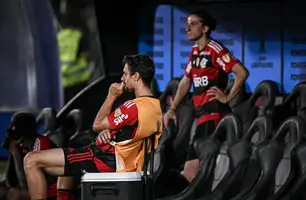 Flamengo bate o martelo e não renovará com Rodrigo Caio e Filipe Luís (Foto: Reprodução/ TNT Sports)