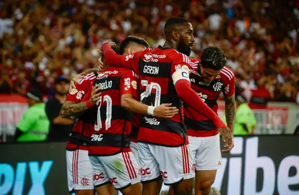 Flamengo venceu o Palmeiras e animou a torcida na busca pelo título (Foto: Reprodução/ Instagram Oficial Flamengo)