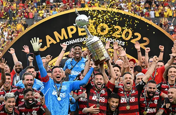 Flamengo vive últimas horas como atual campeão da Libertadores (Foto: Divulgação/ Comenbol)