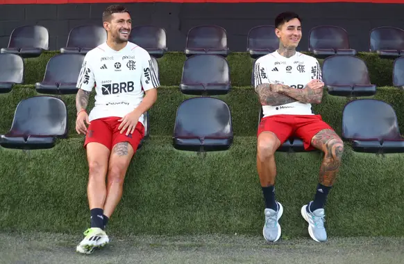 Nos últimos jogos, Arrascaeta e Pulgar são os responsáveis pelos gols do Flamengo (Foto: Gilvan de Souza)