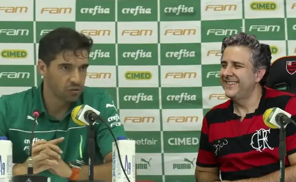 O “intruso” atacou novamente e não perdoou Abel Ferreira