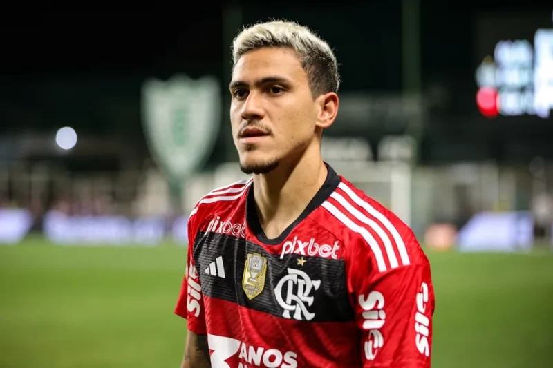 Pedro, atacante do Flamengo