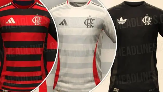 Possíveis novos mantos do Flamengo