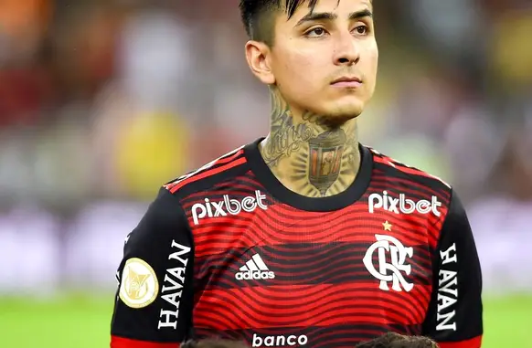 Pulgar é o principal jogador do Flamengo em 2023 após a chegada de Tite ao clube (Foto: Reprodução)