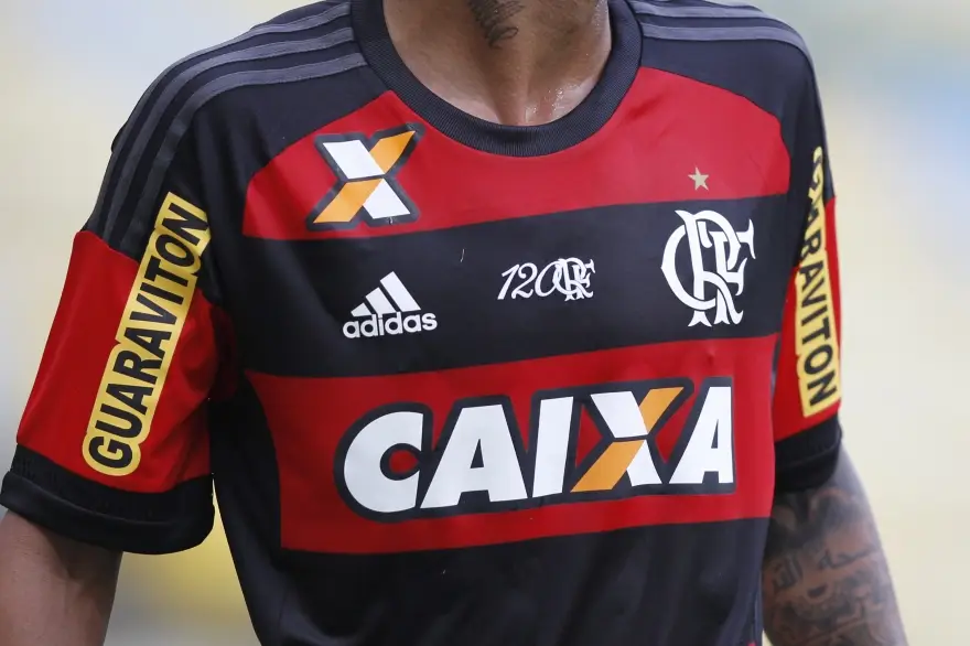 A Caixa Econômica Federal já estampou o manto do Flamengo como patrocínio master