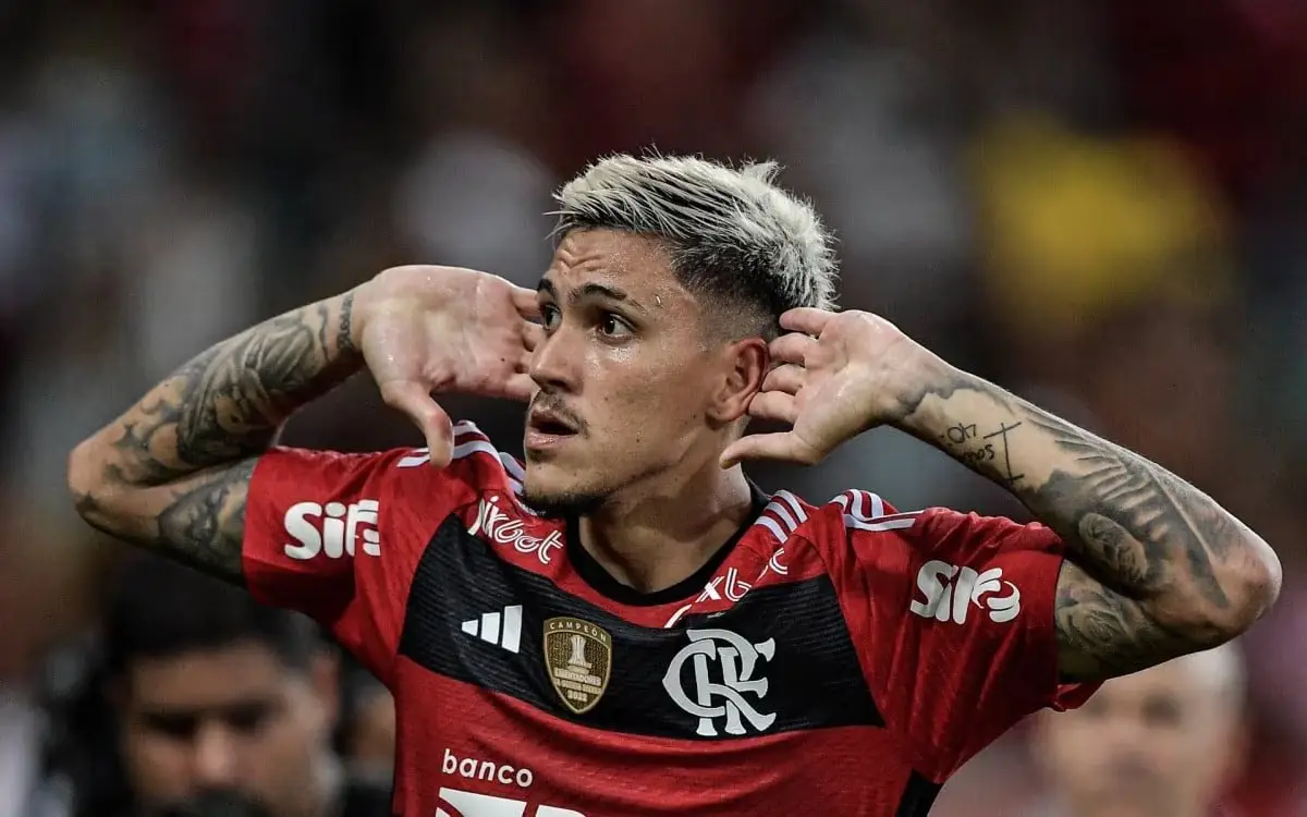 Atacante Pedro, do Flamengo