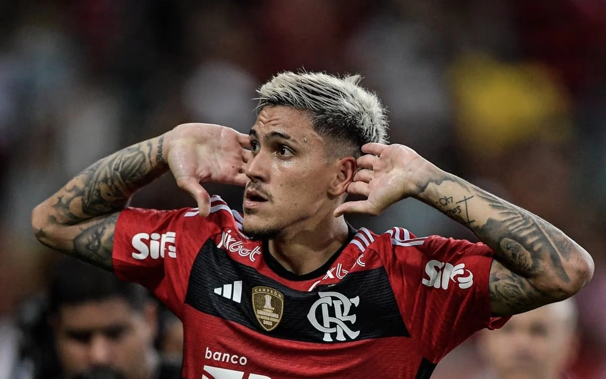 Atacante Pedro, do Flamengo