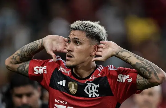Atacante Pedro, do Flamengo (Foto: Thiago Ribeiro)