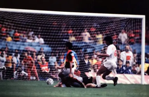 Bebeto marcou o gol do tetracampeonato brasileiro do Flamengo, em 1987 (Foto: Sebastião Marinho / Flamengo)