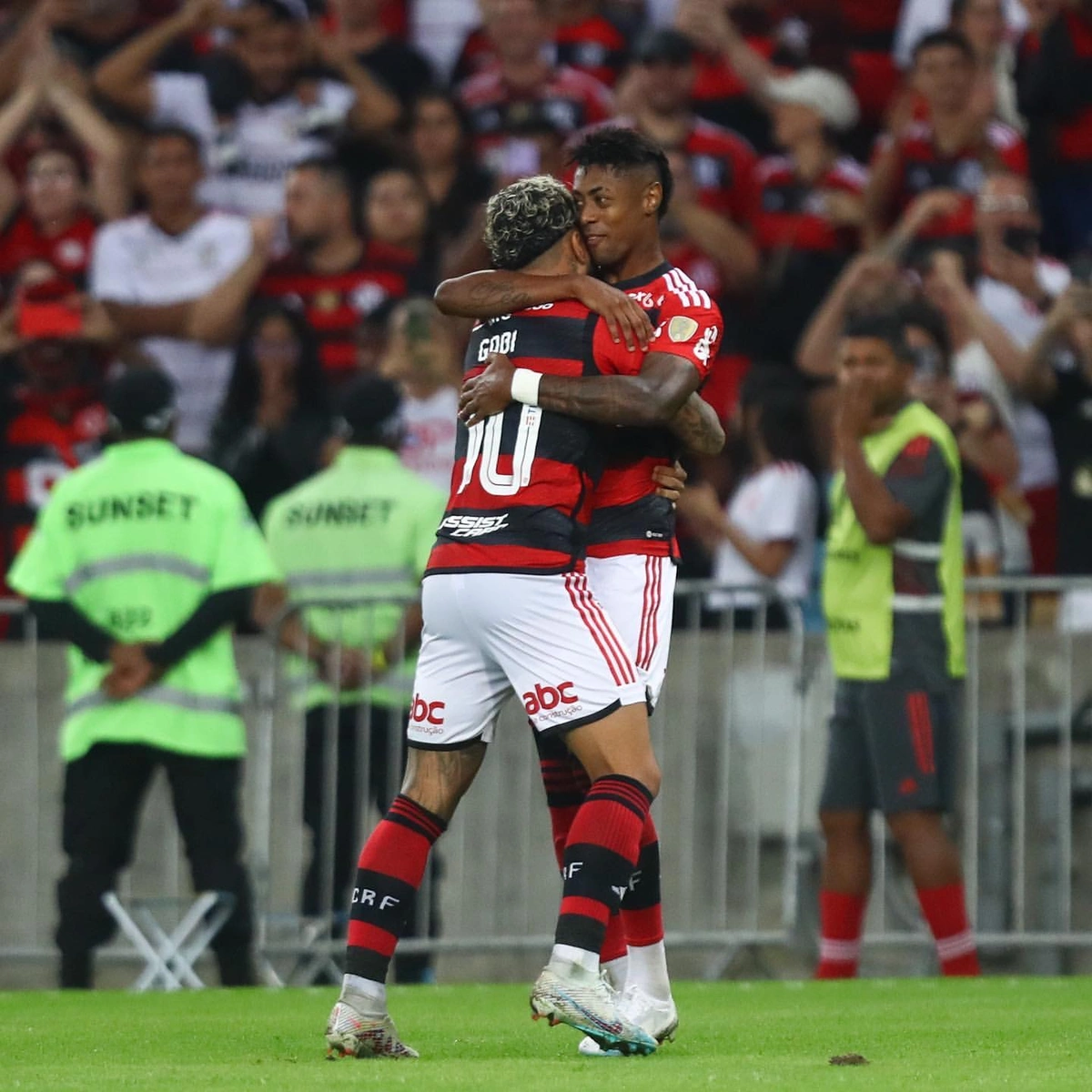 Bruno Henrique e Gabigol