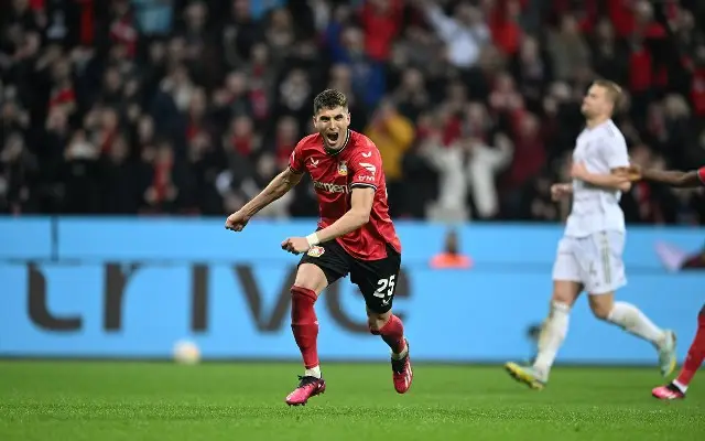 Exequiel Palacios, meio campista do Bayer Leverkusen