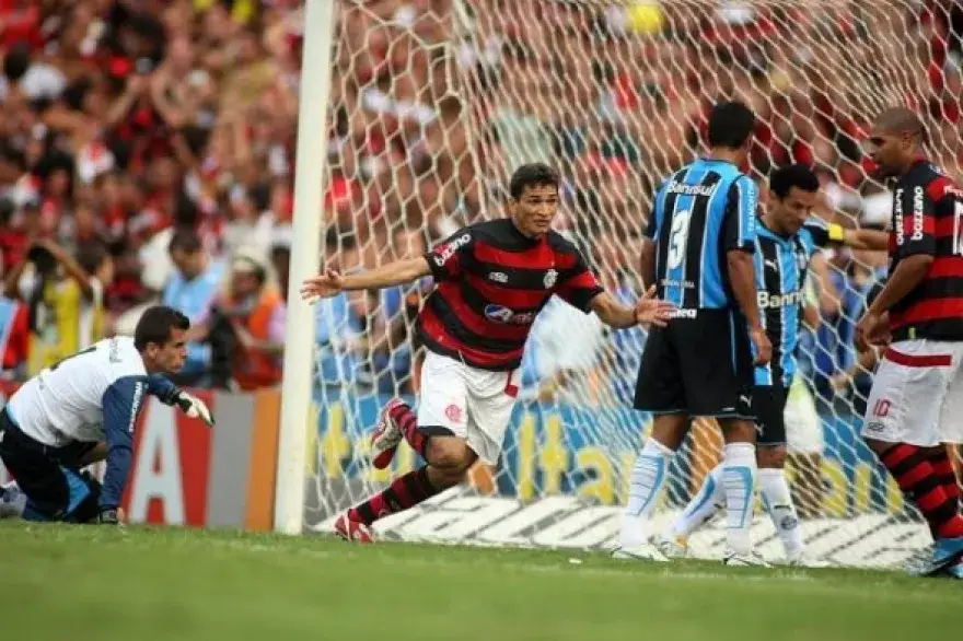 Flamengo contra Grêmio em 2009