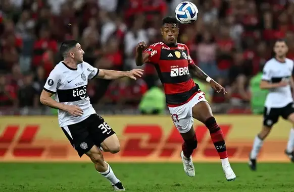 Flamengo contra Olimpia (Foto: Flamengo / Divulgação)