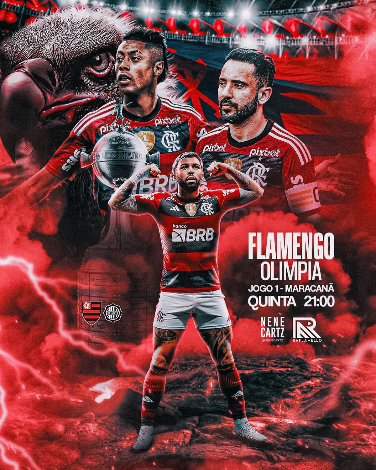 Flamengo contra Olimpia