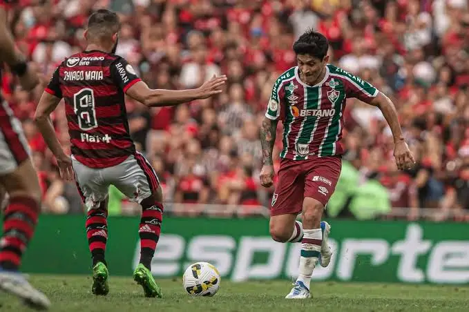 Flamengo e Fluminense em campo na Copa do Brasil