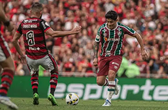 Flamengo e Fluminense em campo na Copa do Brasil (Foto: Marcelo Gonçalves/Fluminense)