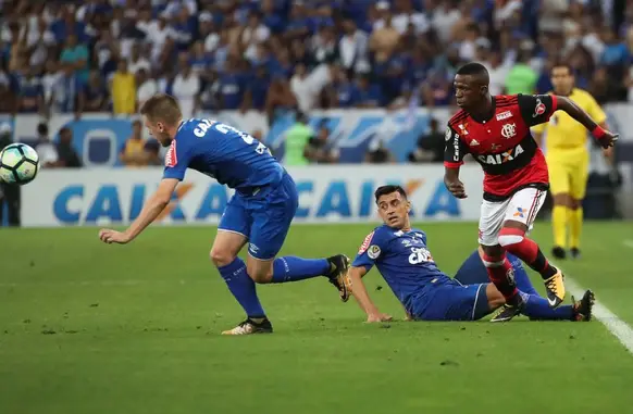 Flamengo x Cruzeiro pela final da copa do Brasil de 2017, o rubro-negro ficou com vice daquele ano (Foto: Flamengo.com.br)