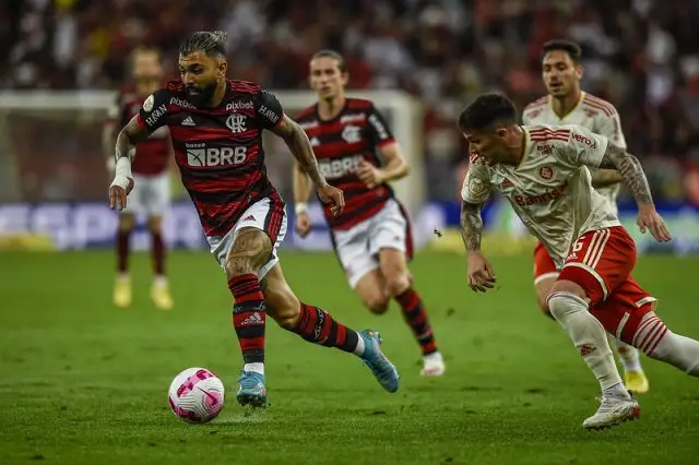 Flamengo x Internacional pelo campeonato brasileiro de 2022