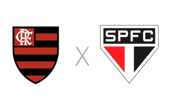 Flamengo x São Paulo (Foto: Montagem)