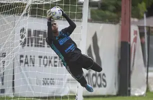 Goleiro Kauã Santos, do Flamengo (Foto: Reprodução/ Redes sociais)