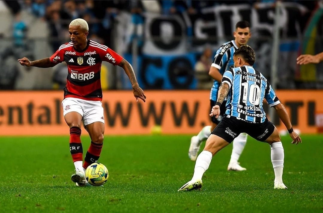 Lateral-direito Wesley foi bastante elogiado pela sua atuação contra o Grêmio, pela Copa do Brasil