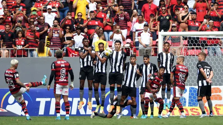 Partida do Flamengo contra Botafogo