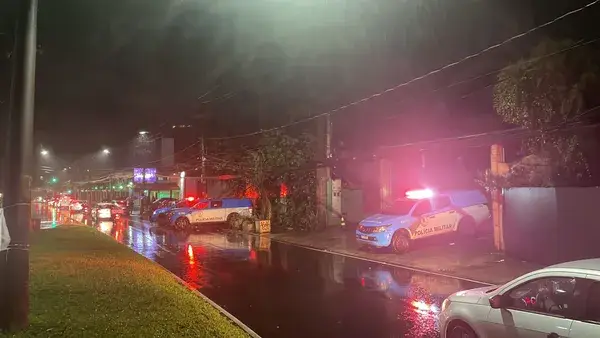 Polícia acabou com as manifestações