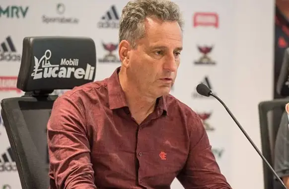 Presidente do Flamengo, Rodolfo Landim (Foto: Reprodução)