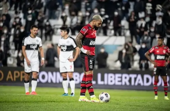 Rubro-negro venceu o time paraguaio por 1x0 e abre vantagem na vaga pelas quartas de final da Conmebol (Foto: Divulgação/Flamengo)