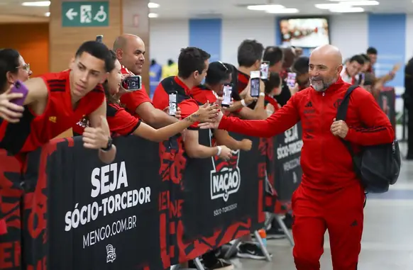 Técnico do Flamengo (Foto: Instagram/Sampaoli)