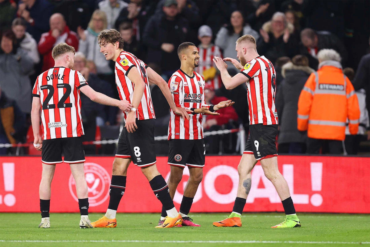 Time do Sheffield United em partida