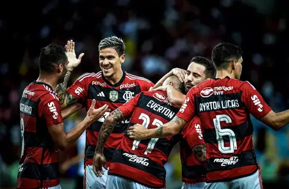 Time em partida (Foto: Flamengo)