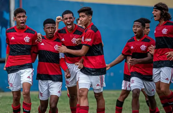 Time Sub-15 do Flamengo (Foto: Flamengo)