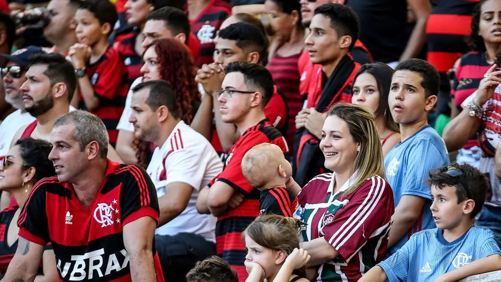 Torcida durante Flamengo x Fluminense